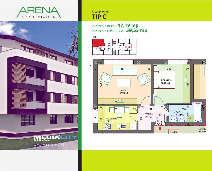 Apartament Tip C