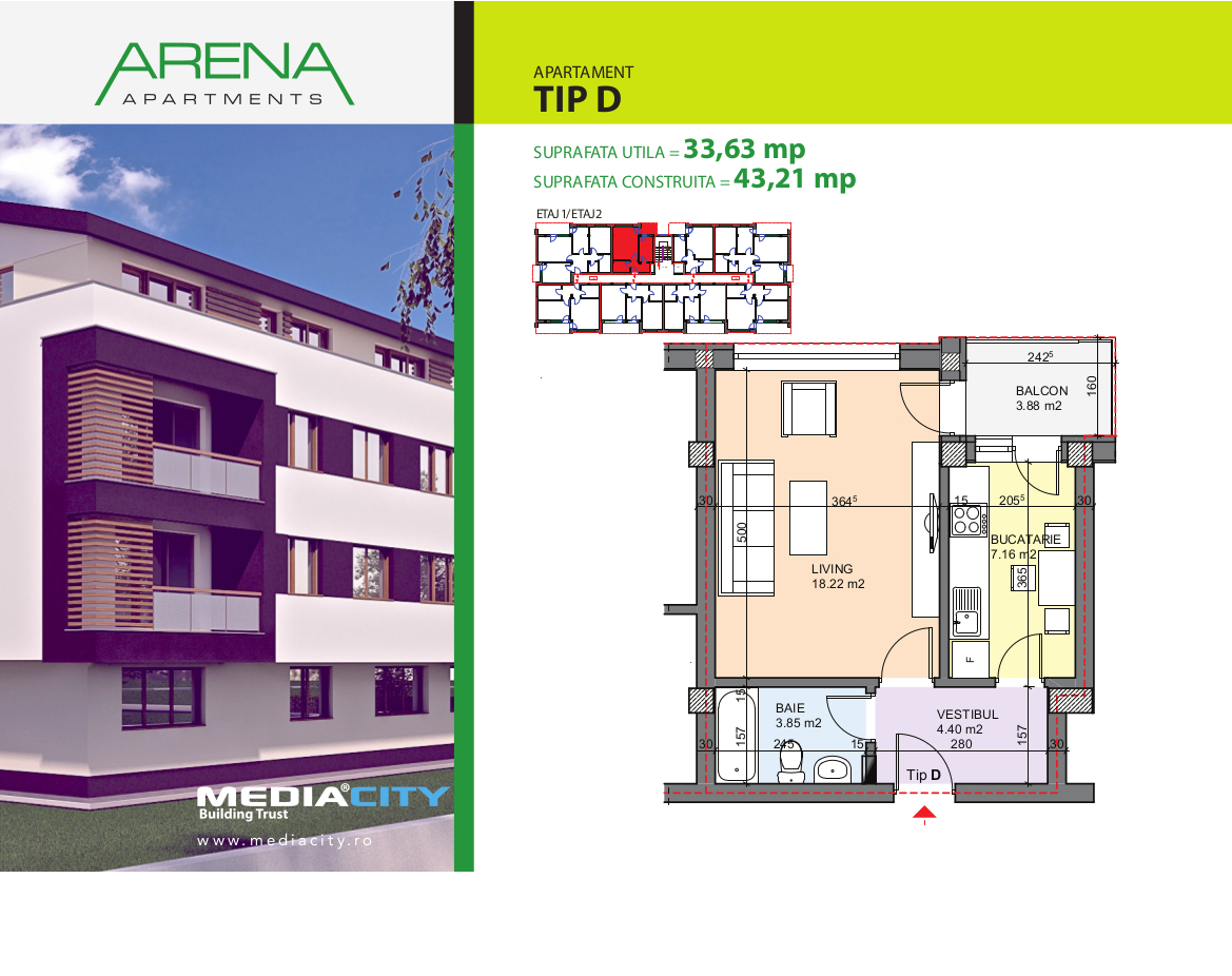 Apartament Tip D