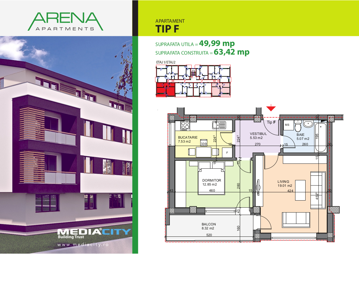 Apartament Tip F