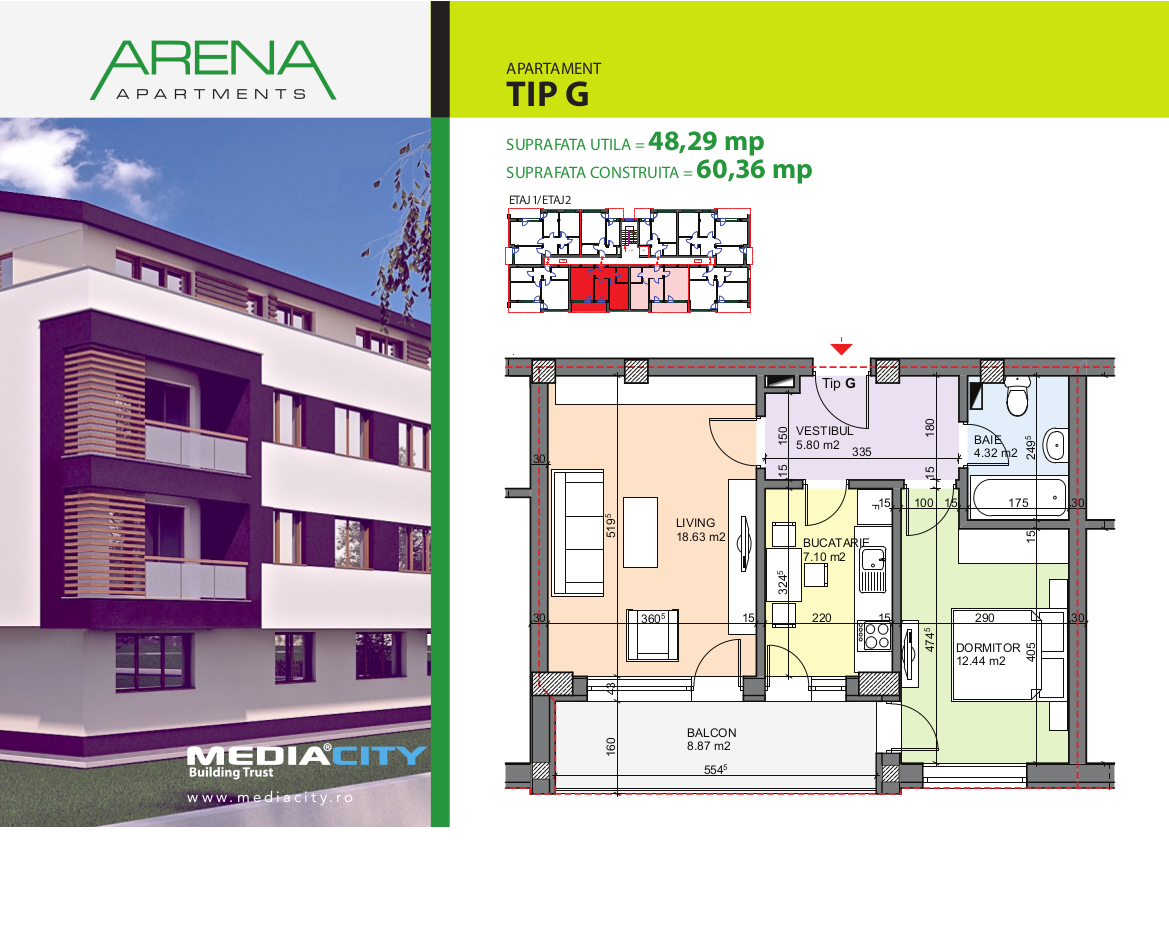Apartament Tip G