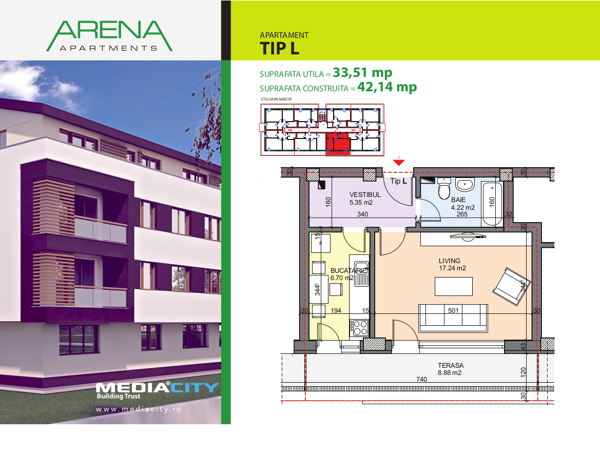 Apartament Tip L